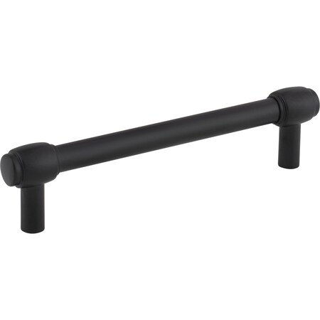 Jeffrey Alexander 128 mm Center-to-Center Matte Black Hayworth Cabinet Bar Pull 885-128MB